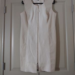 ✨Lafayette 148 Tan Dress - Size 14